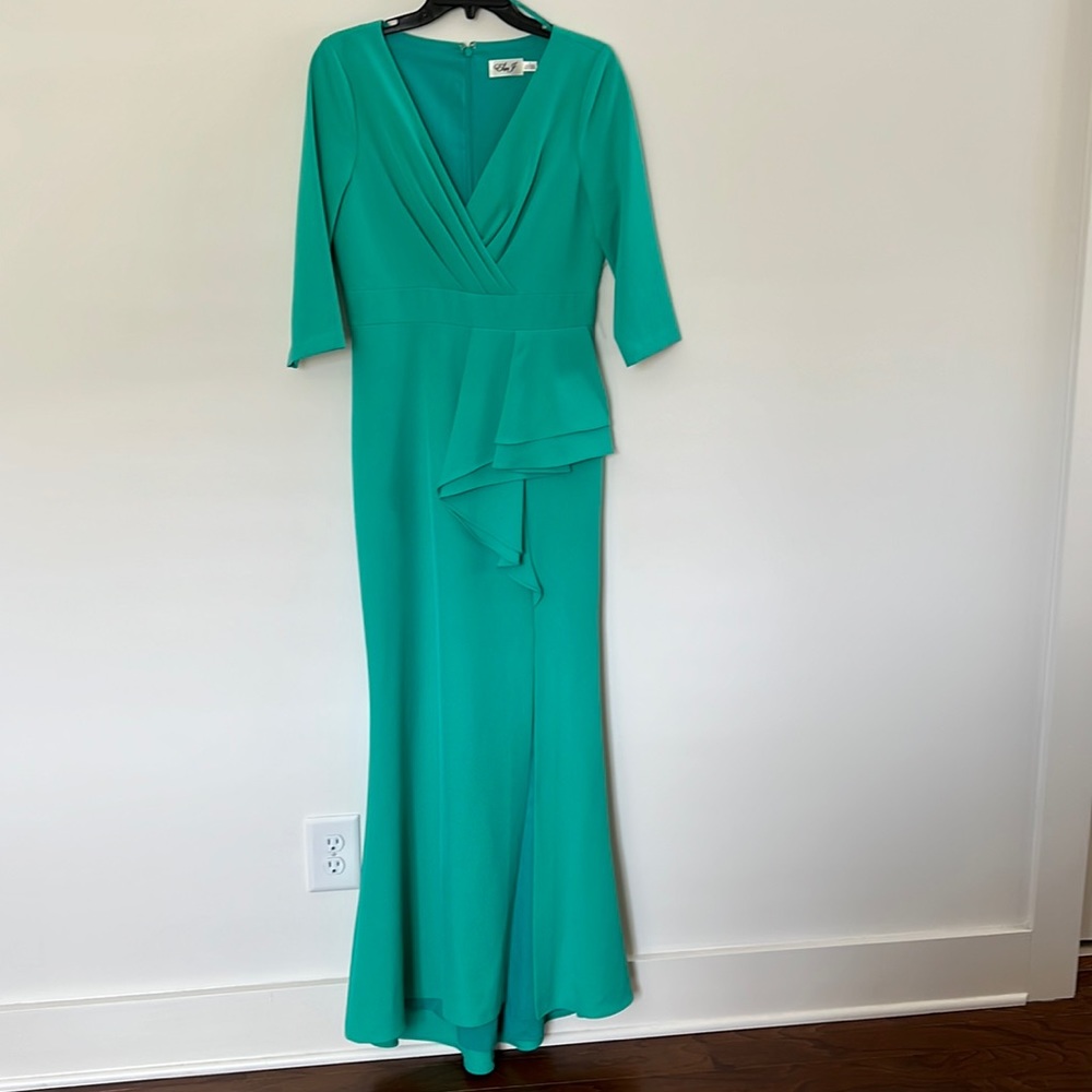 Eliza J Green Full Length Evening Gown